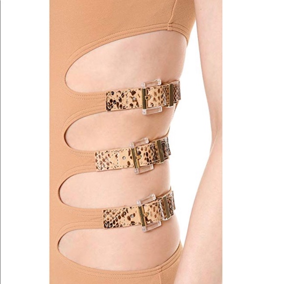 Michael Kors Cut Out One Piece Swimsuit - Picture 3 of 7
